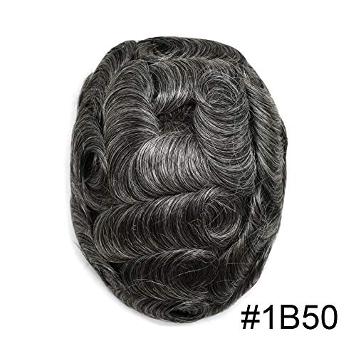 #1B50 1B# OFF BLACK WITH 50% SYNTHETIC GREY-100% medium light to medium density