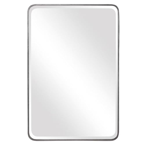 36 Inch Full Length Mirror - Modern Frameless Wall Mirror for Bedroom, Living Room, and Entryway - Durable and Shatter-Resistant Glass - Perfect for Home Decor and Vanity Use