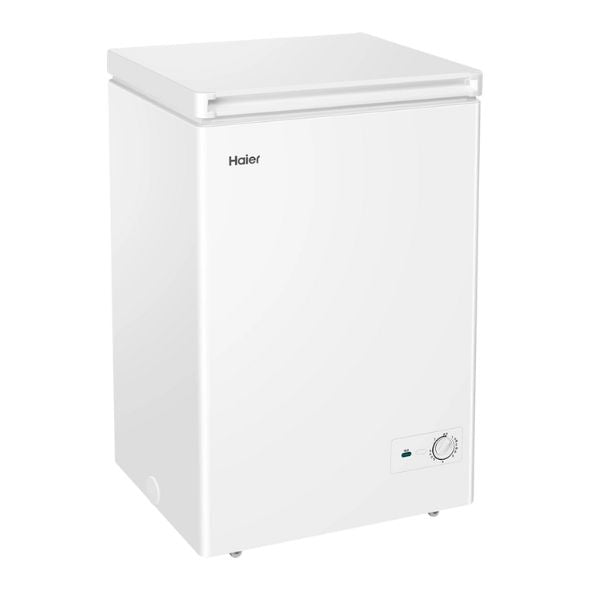 Haier BC/BD 100GHDT 100L Energy Efficient Refrigerator Chest Freezer for Home, Office, or Commercial Use - Perfect for Storing Frozen Foods, Beverages, and Bulk Items