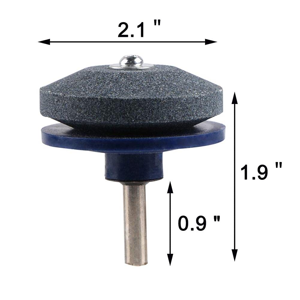 Universal Lawn Mower Blade Sharpener - Rotary Drill Attachment for Fast & Easy Sharpening | Garden Tool Maintenance for Professional & DIY Use
