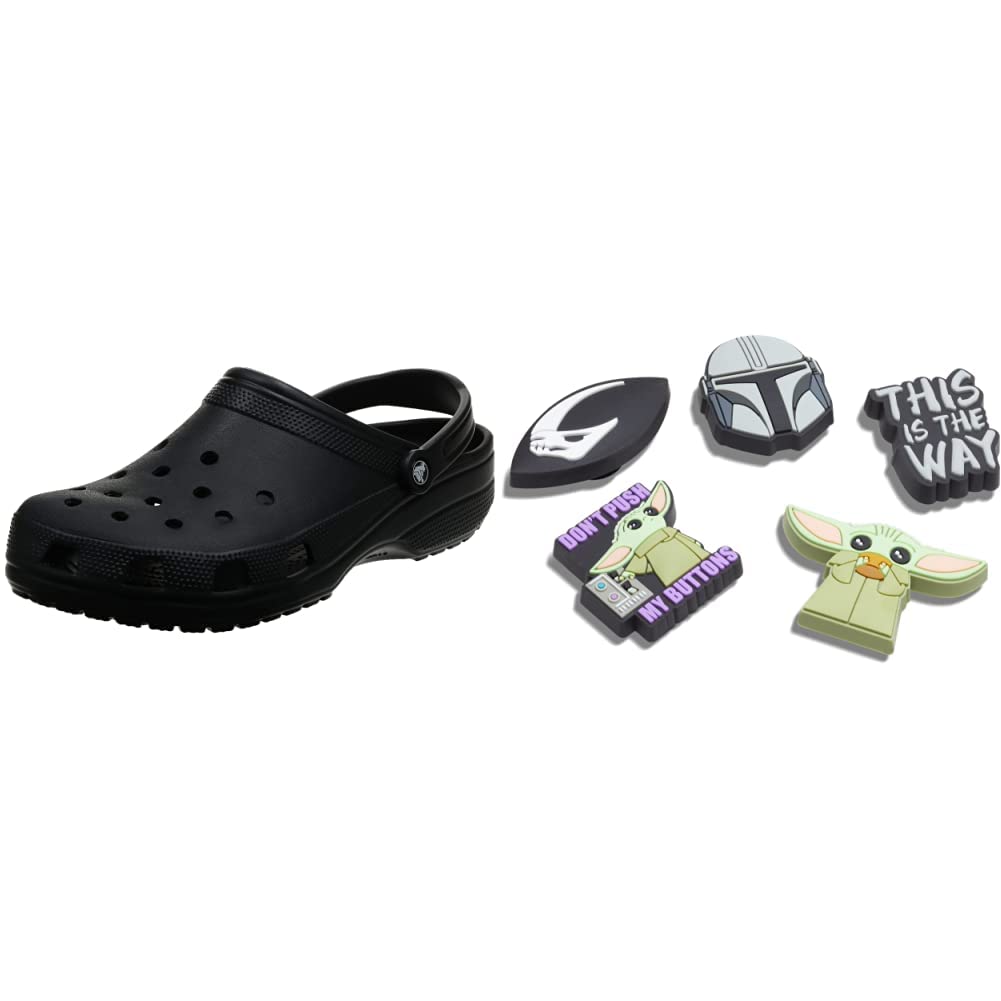 **Crocs Classic Star Wars Jibbitz Shoe Charms Clog | Official Disney Licensed | Fun & Customizable Footwear Accessories for Kids & Adults | Perfect for Cosplay, Gifts & Everyday Wear**