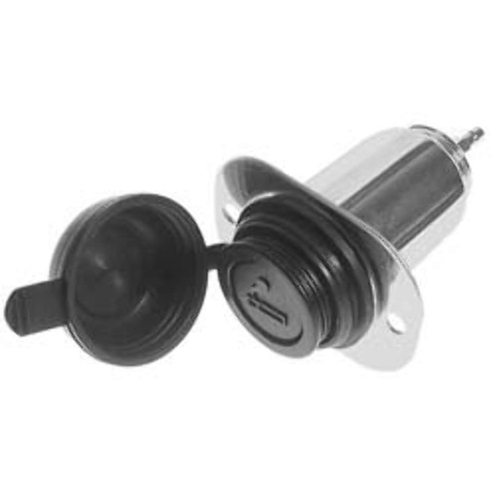Universal 12V Golf Cart Cigarette Lighter Power Outlet Adapter - Perfect for Charging Phones, GPS & Accessories on Golf Carts, Boats & RVs