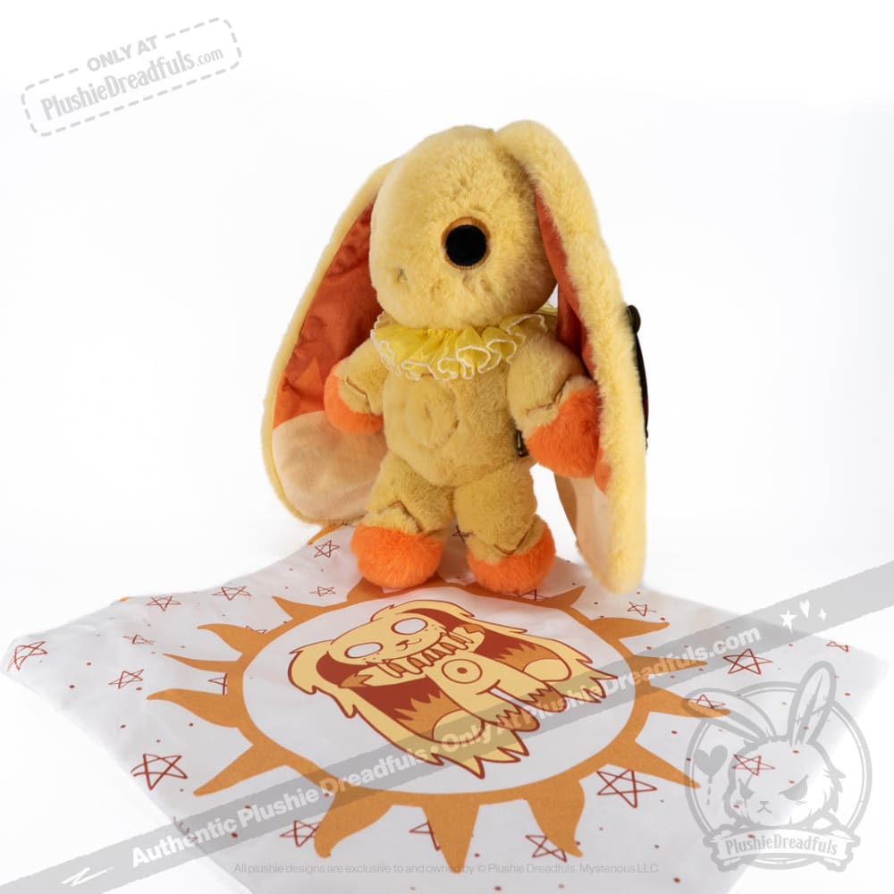 Plushie Dreadfuls Sun Bunny Stuffed Animal Toy - Soft Cute Bunny Plush for Kids, Gift & Home Decor | Perfect for Cuddling, Nursery Decor, and Easter Gifts