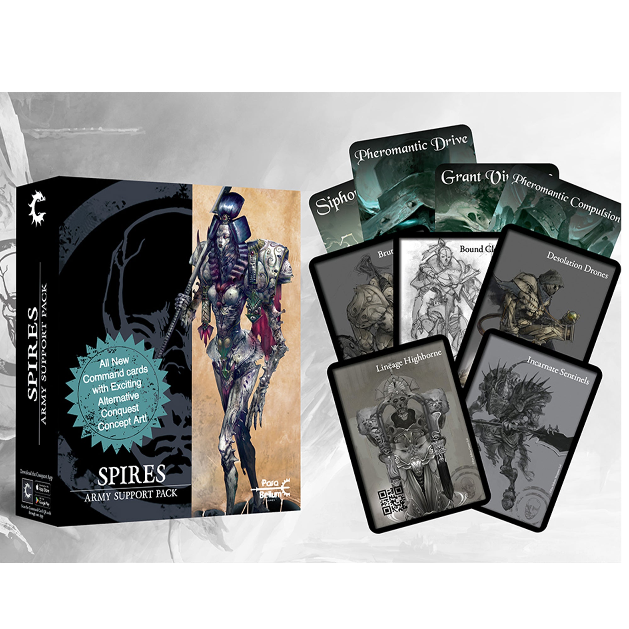 Spires Alternate Art Army Support Pack - Premium Gaming Cards for Strategy & Collectors | Perfect for MTG, Commander & Tabletop Battles