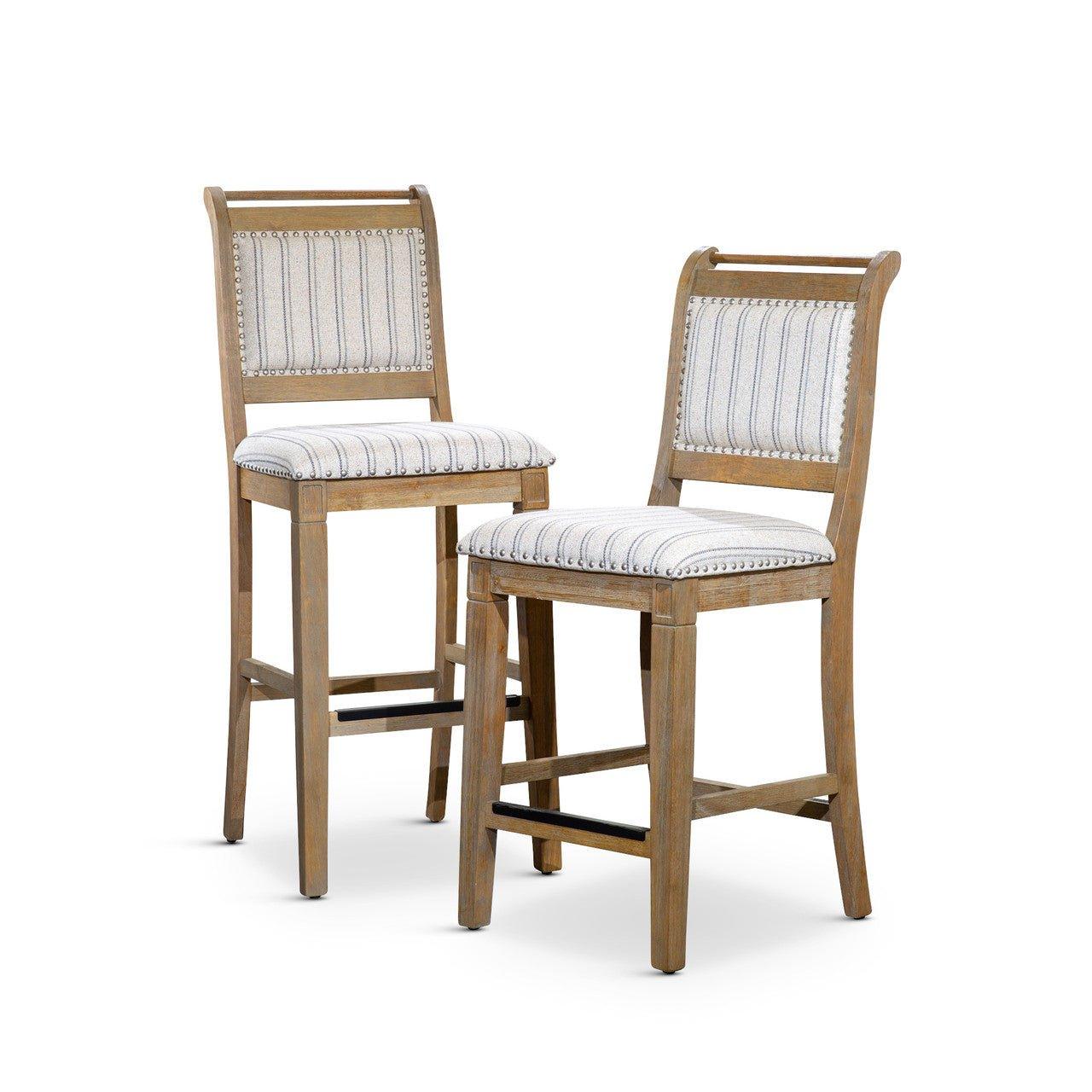 Centennial 30-Inch Bar Stool & 24-Inch Counter Stool Set - Modern Kitchen & Dining Room Furniture for Home, Bar, Restaurant & Cafe Use