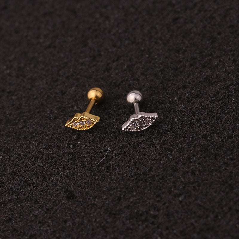 16G Rose Gold Arrow Conch Helix Piercing Jewelry - Dainty Cartilage Earring for Women | Perfect for Everyday Wear, Parties & Special Occasions | HSPJ203