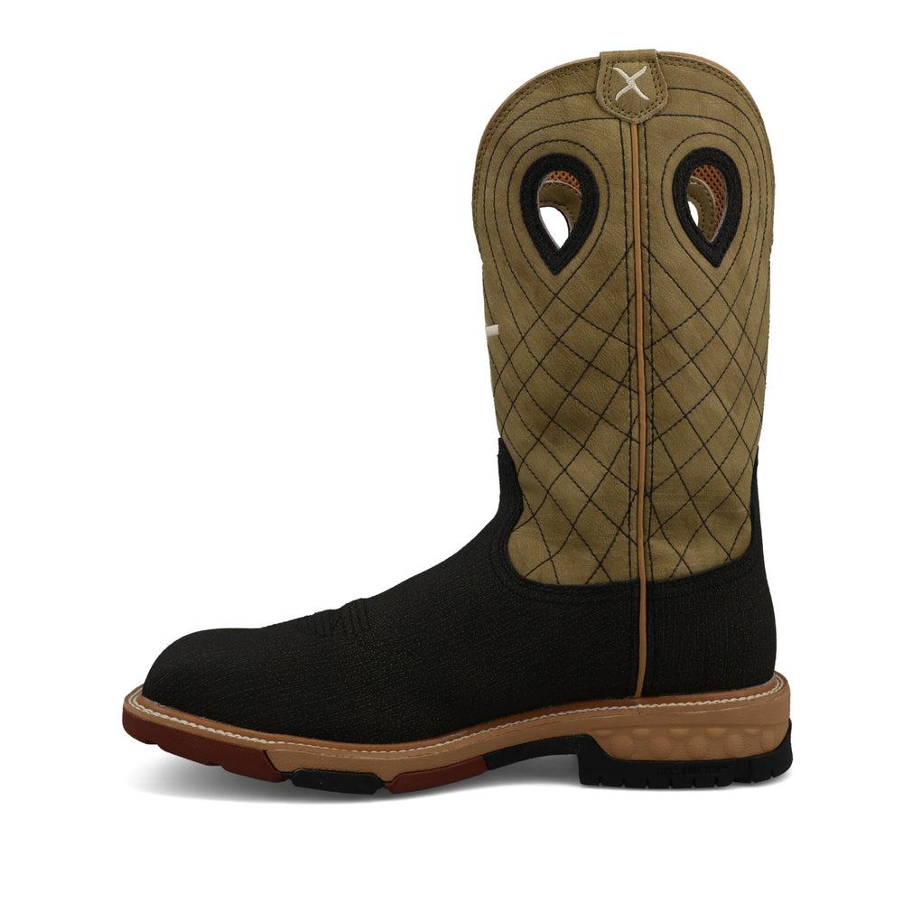 Men's 12 Western Work Boots - Durable Cowboy Boots for Ranch Work & Outdoor Activities | Perfect for Ranchers, Farmers & Country Style