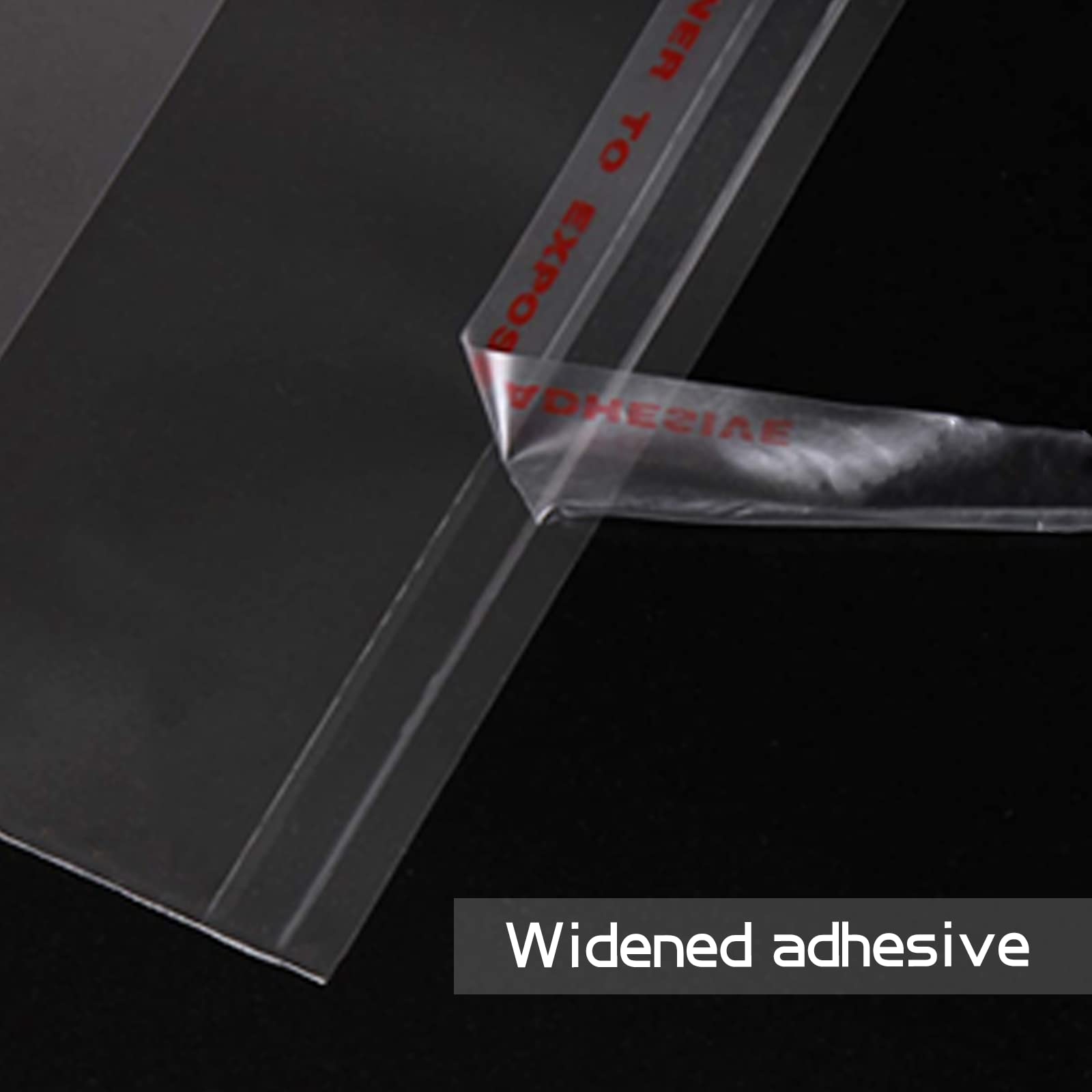 240pcs 2x3 Inch Small Clear Cellophane Bags - Self Sealing Resealable Treat Bags for Cookies, Candy, Gifts, Party Favors & Wedding Packaging - Perfect for Bakery, Candy Store & Small Business Use