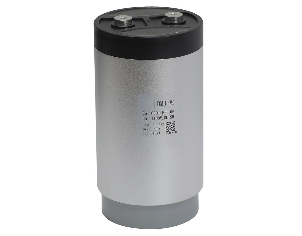 DMJ MC 200uF 3200VDC Capacitor - High Power DC Link Capacitor with 80Amp Rating, 136x300mm Size, M16 Mounting Stud & M6 Terminals - Ideal for Industrial Power Electronics, Renewable Energy Systems, and Heavy-Duty Motor Drives
