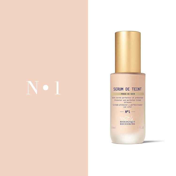 No.1 Tinted Serum - Skin Protector & Perfector with SPF | 1 fl oz/30 ml | Daily Moisturizer for Glowing Complexion | Perfect for Work, Travel & Everyday Skincare Routine