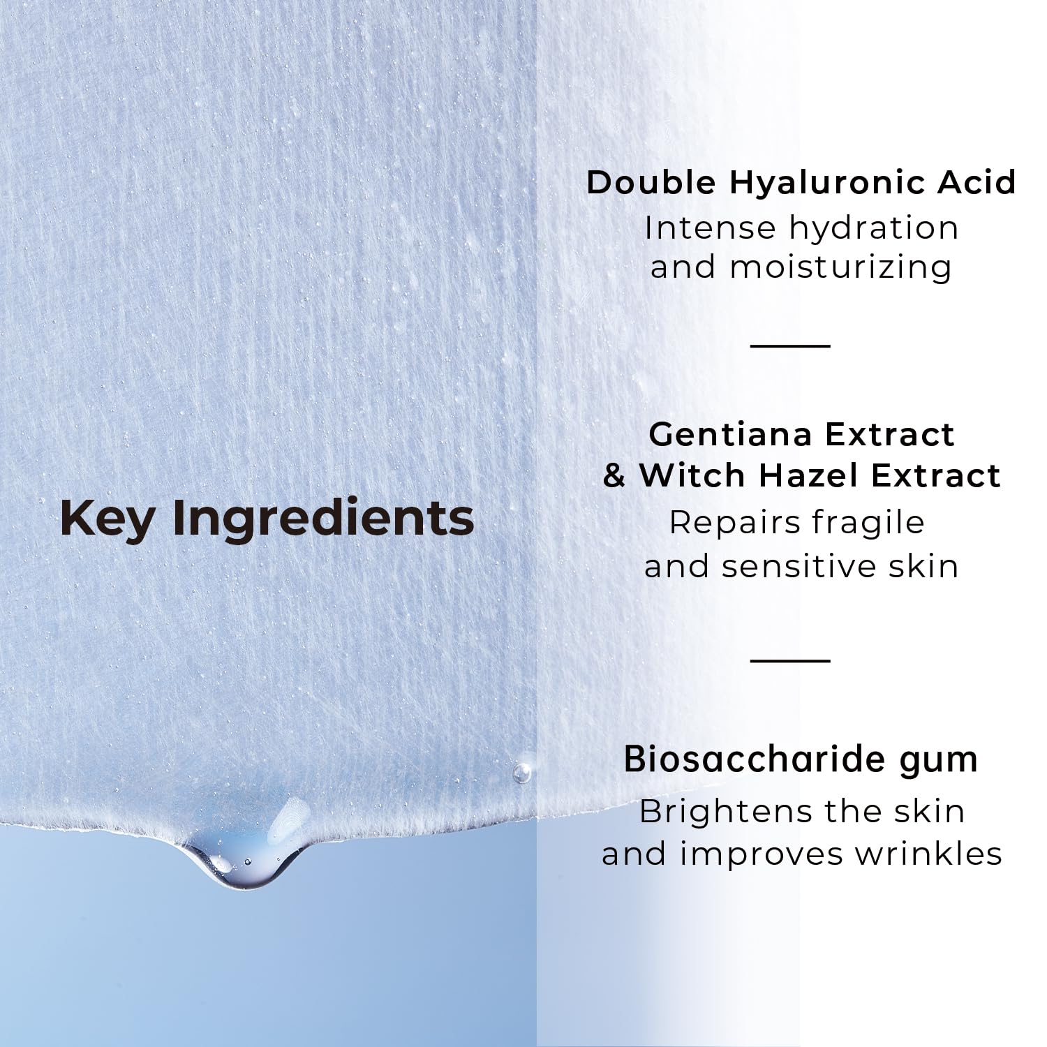 WIS Intensive Hydrating Face Masks 24 Pack with Hyaluronic Acid & Collagen - Deep Moisturizing Sheet Mask for Dry & Sensitive Skin, Pore Minimizing & Skin Elasticity Improvement - Perfect for Daily Skincare Routine & Spa Night Self Care