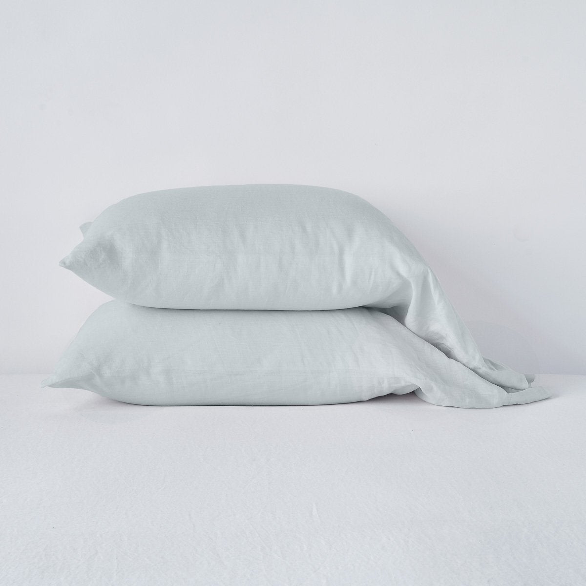 Premium 100% Linen Standard Pillowcase (Single) - Breathable & Hypoallergenic Bedding for Hot Sleepers & Sensitive Skin - Perfect for Home, Hotel, or Travel Use