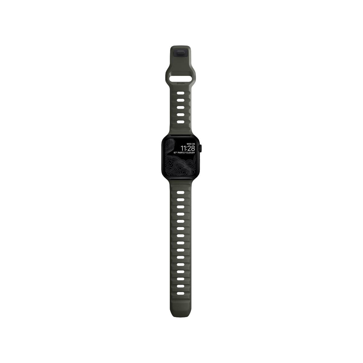 Nomad Sport Band for Apple Watch 40mm/41mm - Premium Ash Green Strap | Perfect for Workouts, Running & Everyday Wear