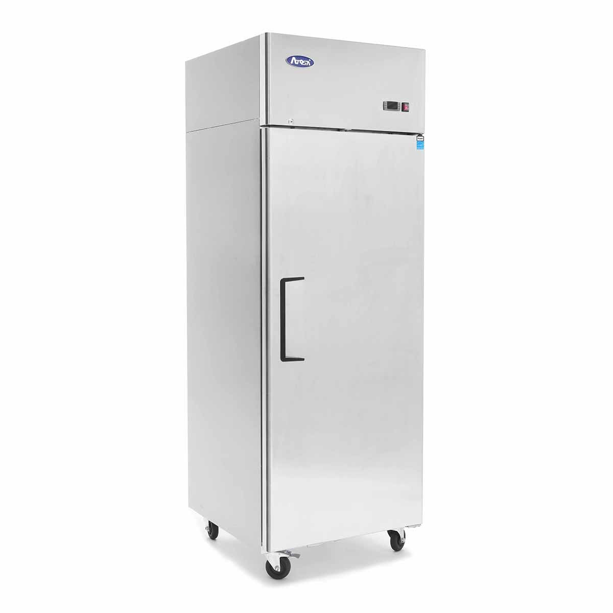 Atosa MBF8004GR 1-Door Commercial Top Mount Refrigerator - Perfect for Restaurants, Cafes, and Food Service Businesses