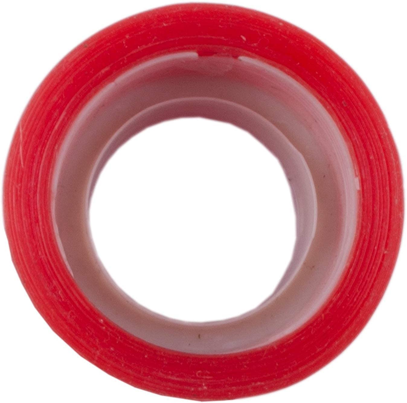 SIYAA Transparent Double Sided Hair Patch Tape - 5 Pack Small Red Hair Attachment Tape (50g) for Wigs, Extensions & Hairpieces | Secure & Invisible Hold for Daily Styling & Special Occasions