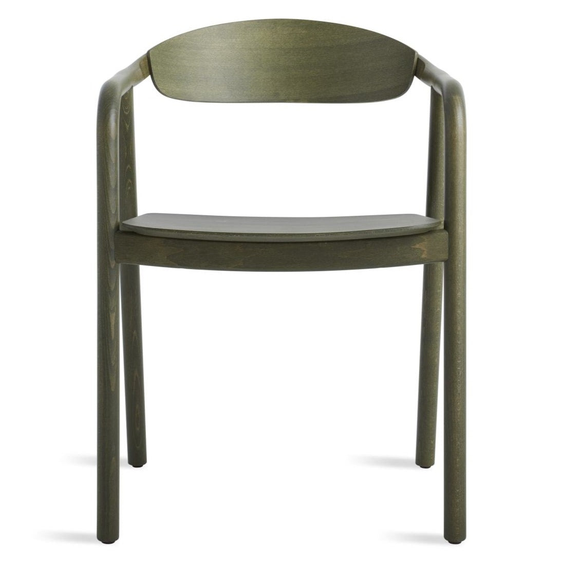 Modern Dibs Dining Chair - Sturdy Wooden Kitchen Chair with Upholstered Seat - Perfect for Dining Room, Kitchen, Breakfast Nook & Home Office