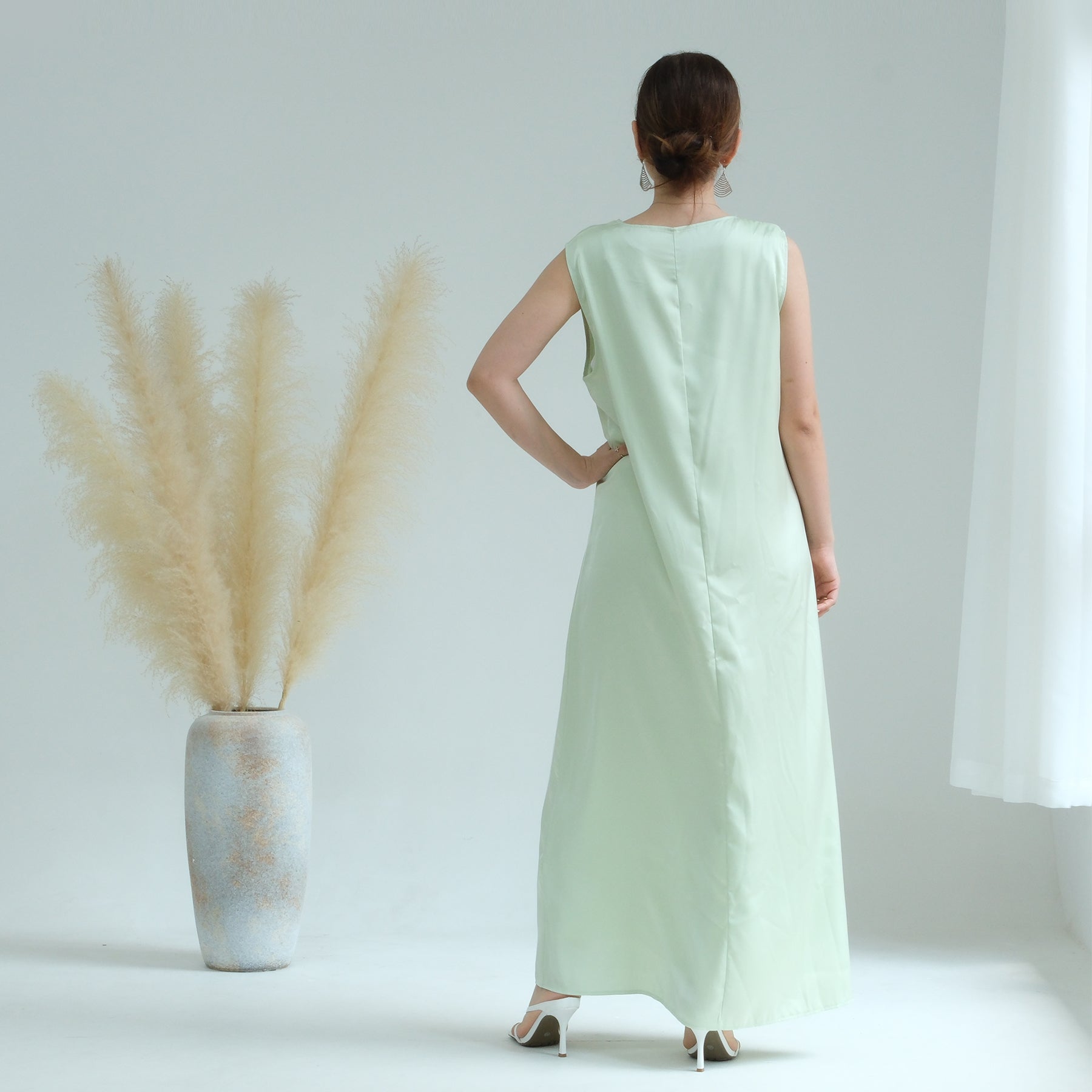 Aria2 Matching 3-Piece Set in Mint Green - Women's Casual Outfit for Spring & Summer | Perfect for Brunch, Beach Vacations, and Date Nights