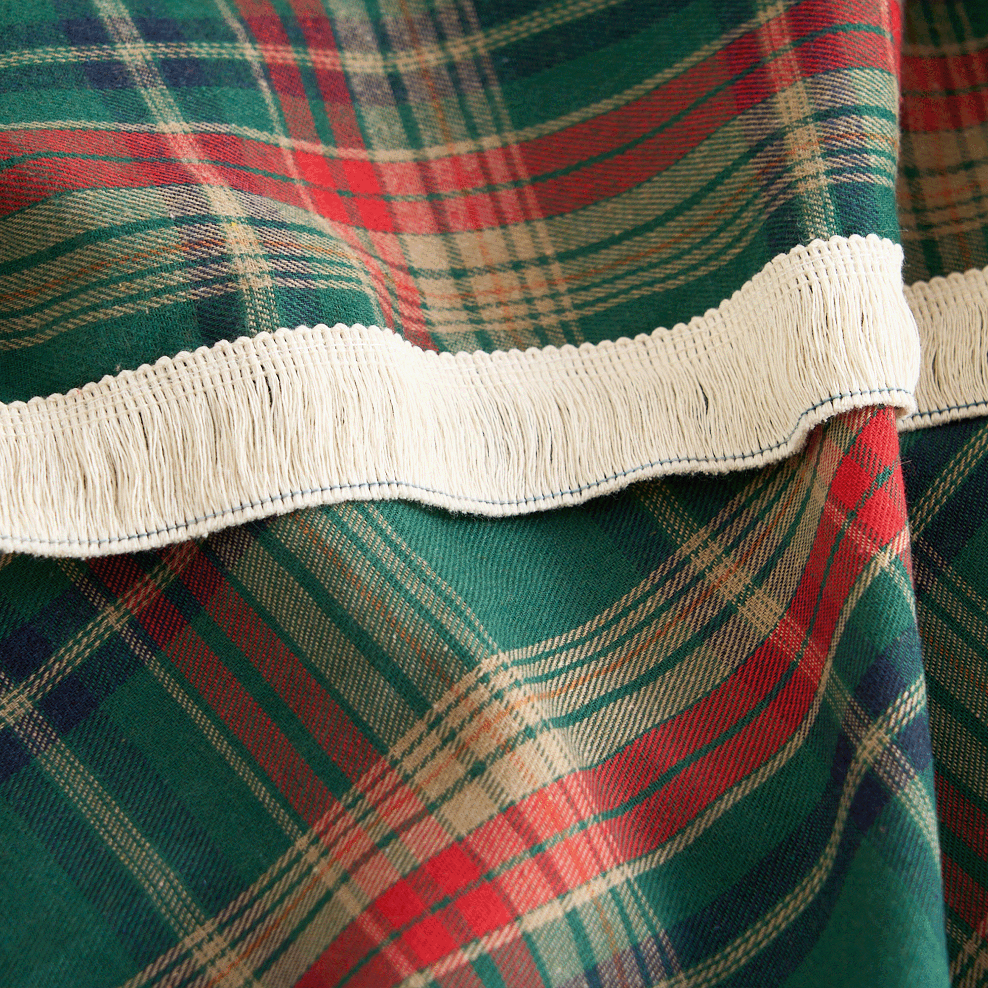 Festive Christmas Plaid Sofa Cover - Soft, Stretchable & Washable - Perfect for Holiday Decor, Family Gatherings & Cozy Winter Nights - Final Sale