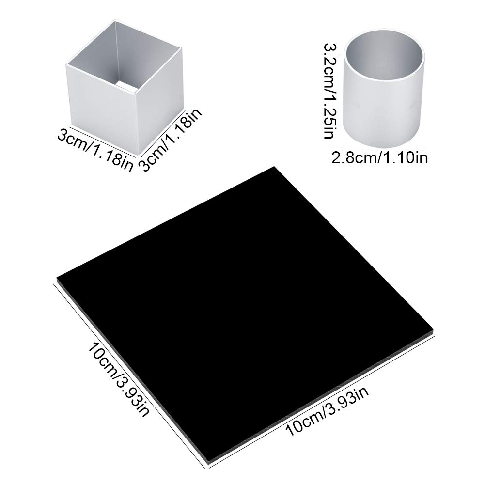Raguso 3D Cube Cake Mold - Eco-Friendly & Easy Assembly for DIY Baking | Perfect for Home Bakers & Cake Shops | Birthday, Wedding & Party Decorations