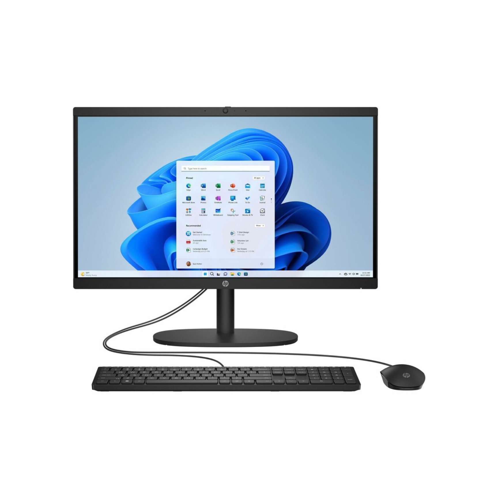 HP 22-dg0022 All-in-One Desktop Computer - 21.5