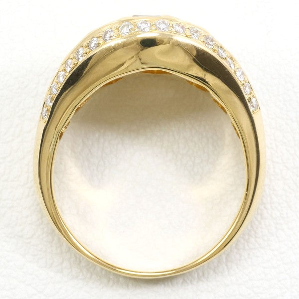 18K Yellow Gold Diamond Ring for Women - Elegant Solitaire Engagement & Wedding Band - Perfect for Proposals, Anniversaries, and Special Occasions