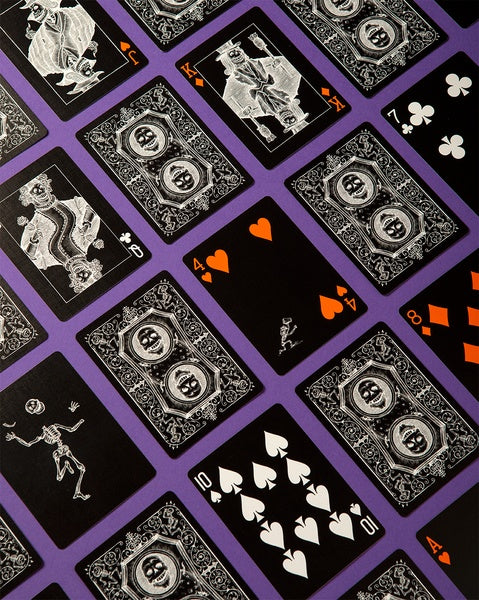 Fulton's October Playing Cards - Premium Deck for Poker, Magic Tricks & Game Nights | Halloween & Fall-Themed Card Games