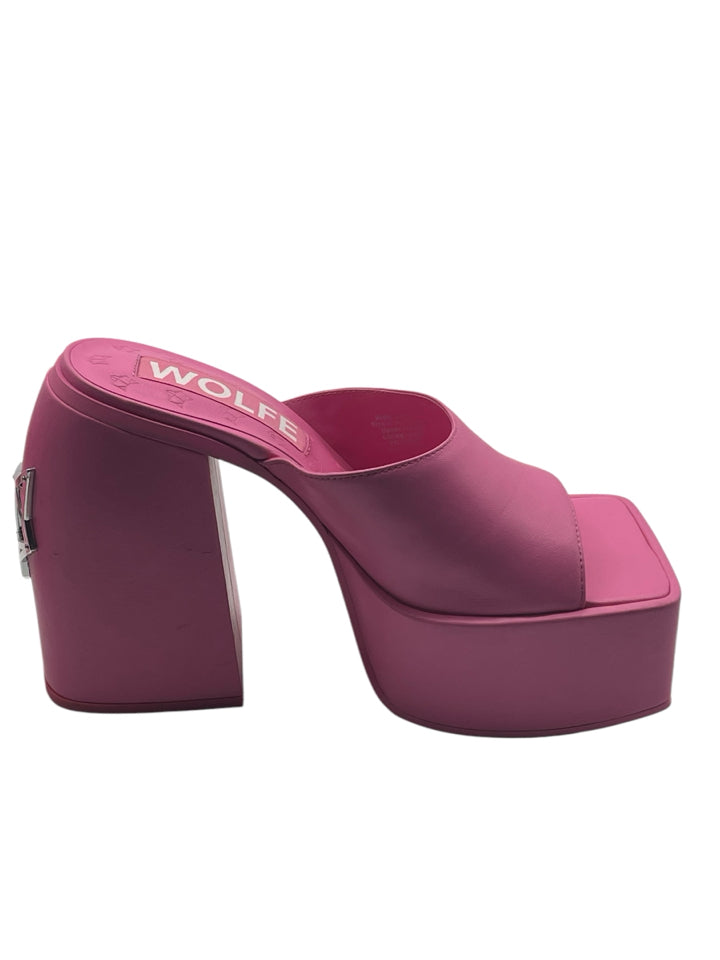 Naked Wolfe Hot Pink Jenna Platform Boots Women's US Size 10 (EU 40) - Stylish & Comfortable for Parties, Night Out & Fashion Events