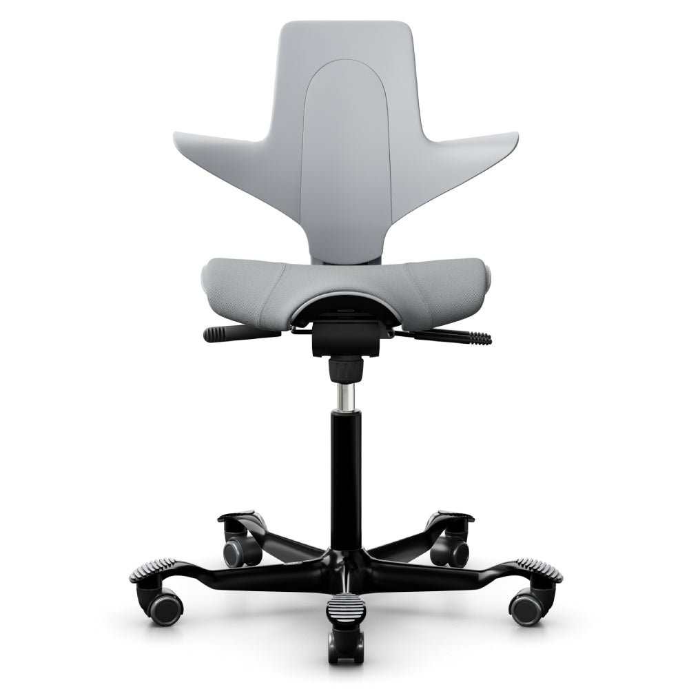 Ergonomic HÅG Capisco Saddle Chair 8020 - Adjustable Office Chair for Back Pain Relief, Perfect for Home & Work Use - Ideal for Standing Desks, Computer Work & Creative Professionals