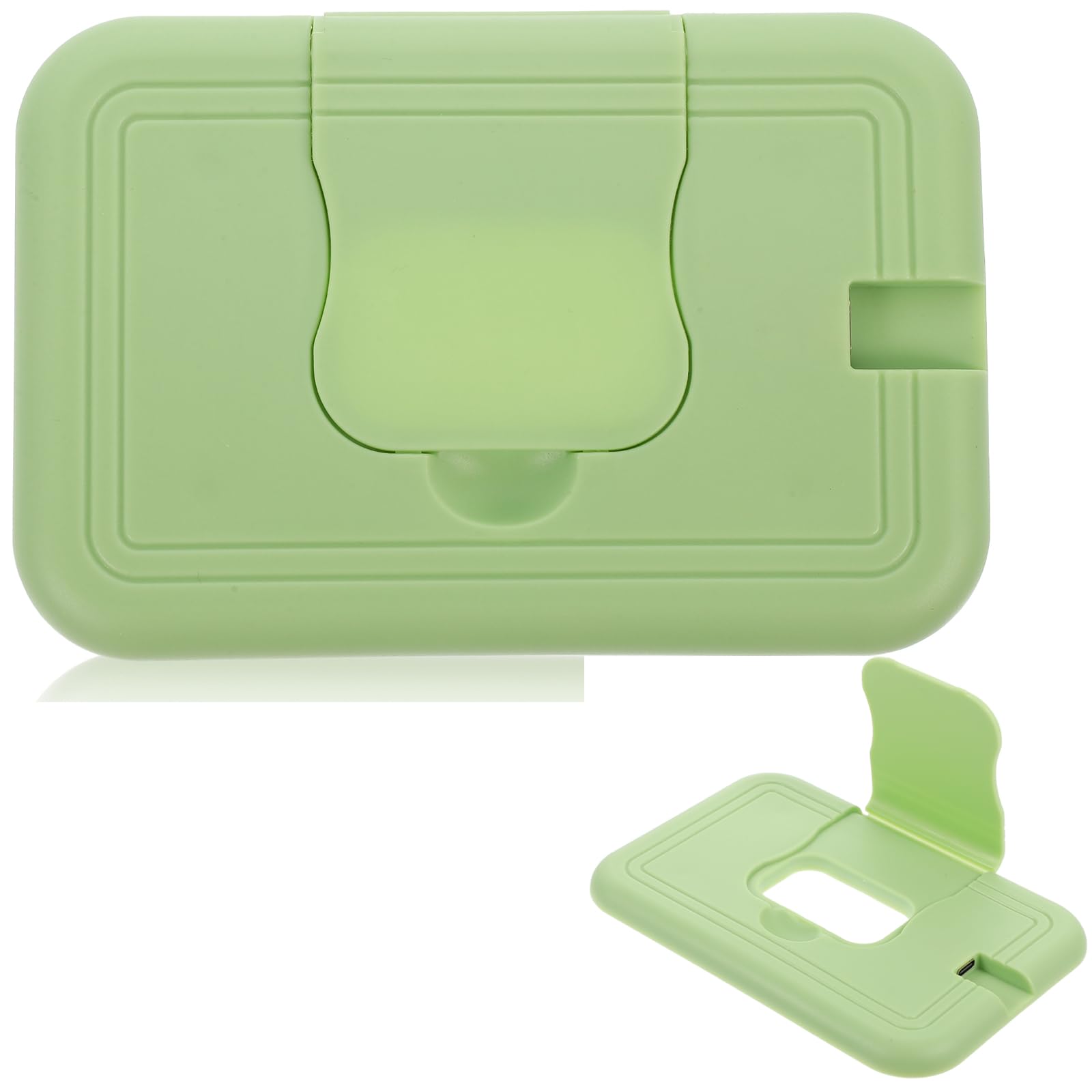 **Portable Baby Wipe Warmer for Newborns - Green | Soft & Gentle Heated Wipes for Diaper Changes at Home & Travel**