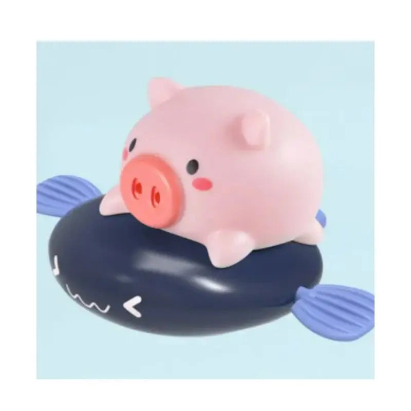 Kids Pig Wind-Up Bath Toy | Fun Swimming Pool & Bathtub Toy for Toddlers & Babies - Perfect for Baby Showers, Bath Time & Pool Play