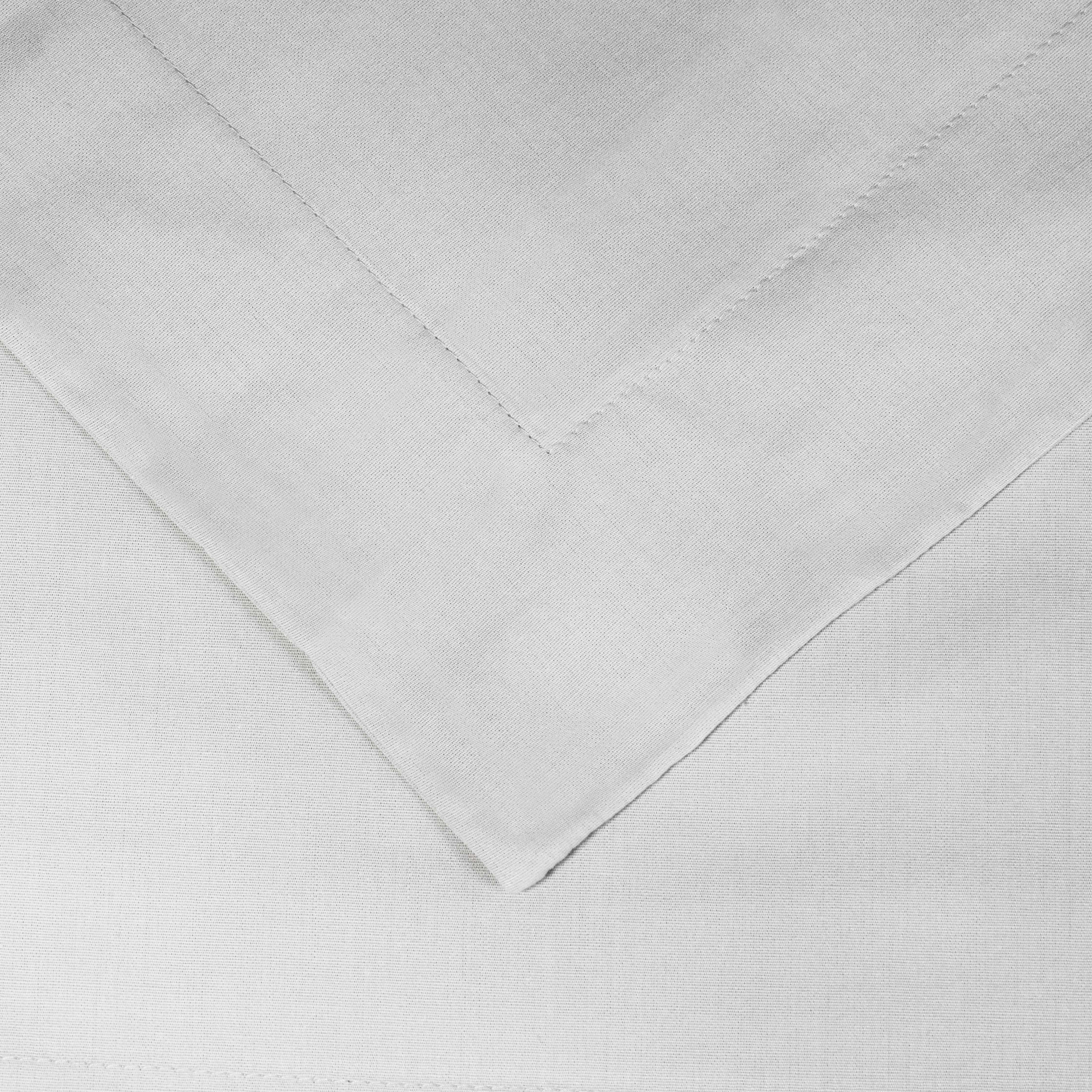 300 Thread Count Cotton Percale Solid Duvet Cover Set - Queen Size, Breathable & Soft Bedding Set for All Seasons - Perfect for Master Bedroom, Guest Room & Hotel Use