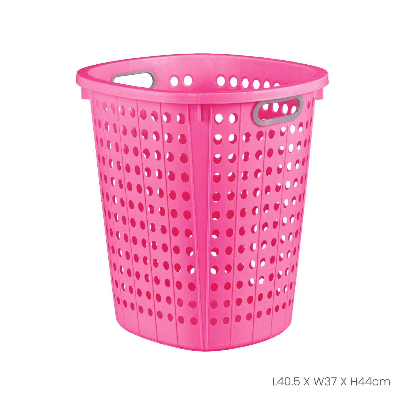 Large Foldable Laundry Basket with Handles - Heavy Duty Collapsible Hamper for Clothes, Towels & Linens - Perfect for Laundry Room, Dorm, Closet & Travel Storage (4317)