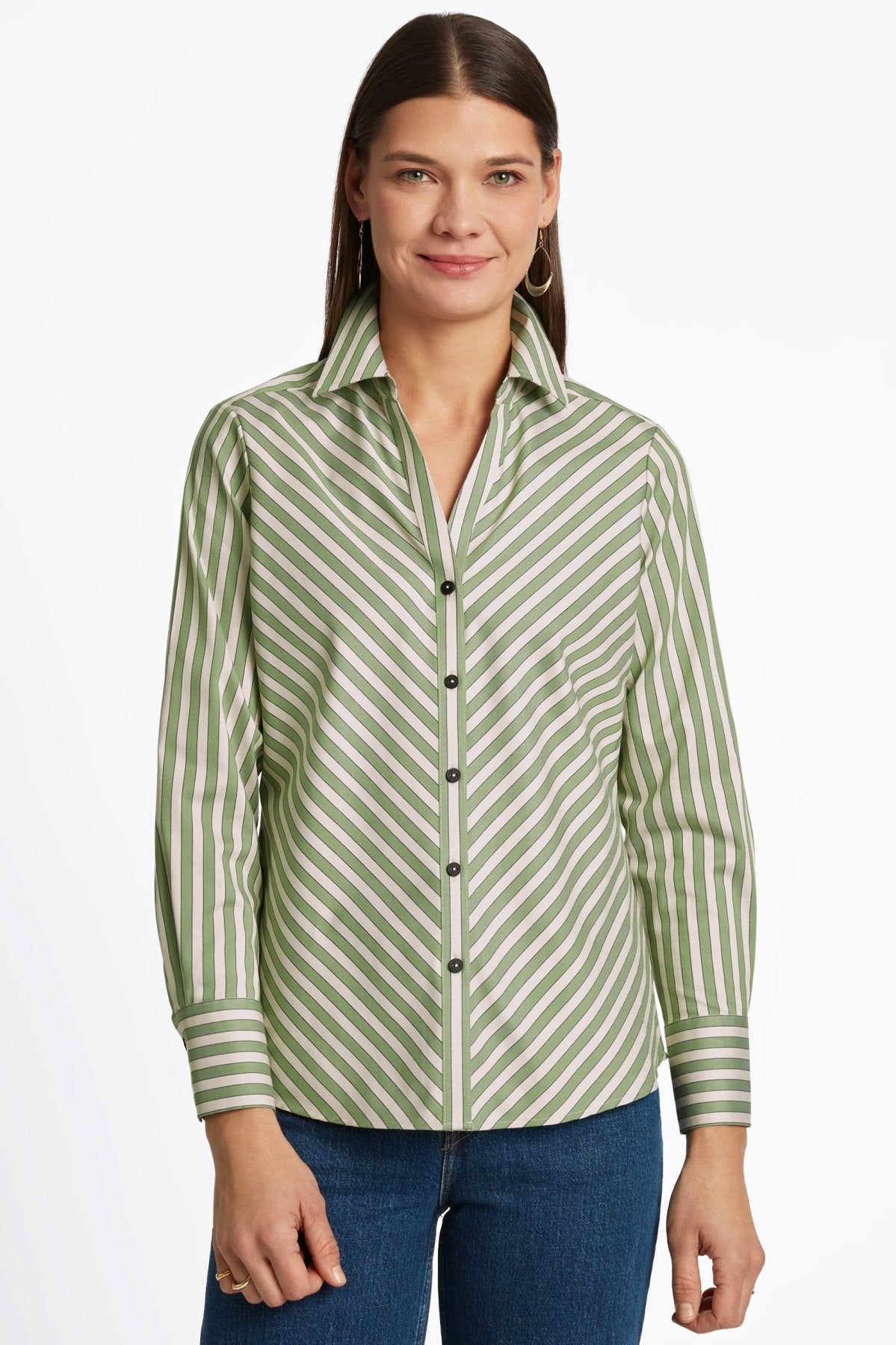Tangerine/White Stripe