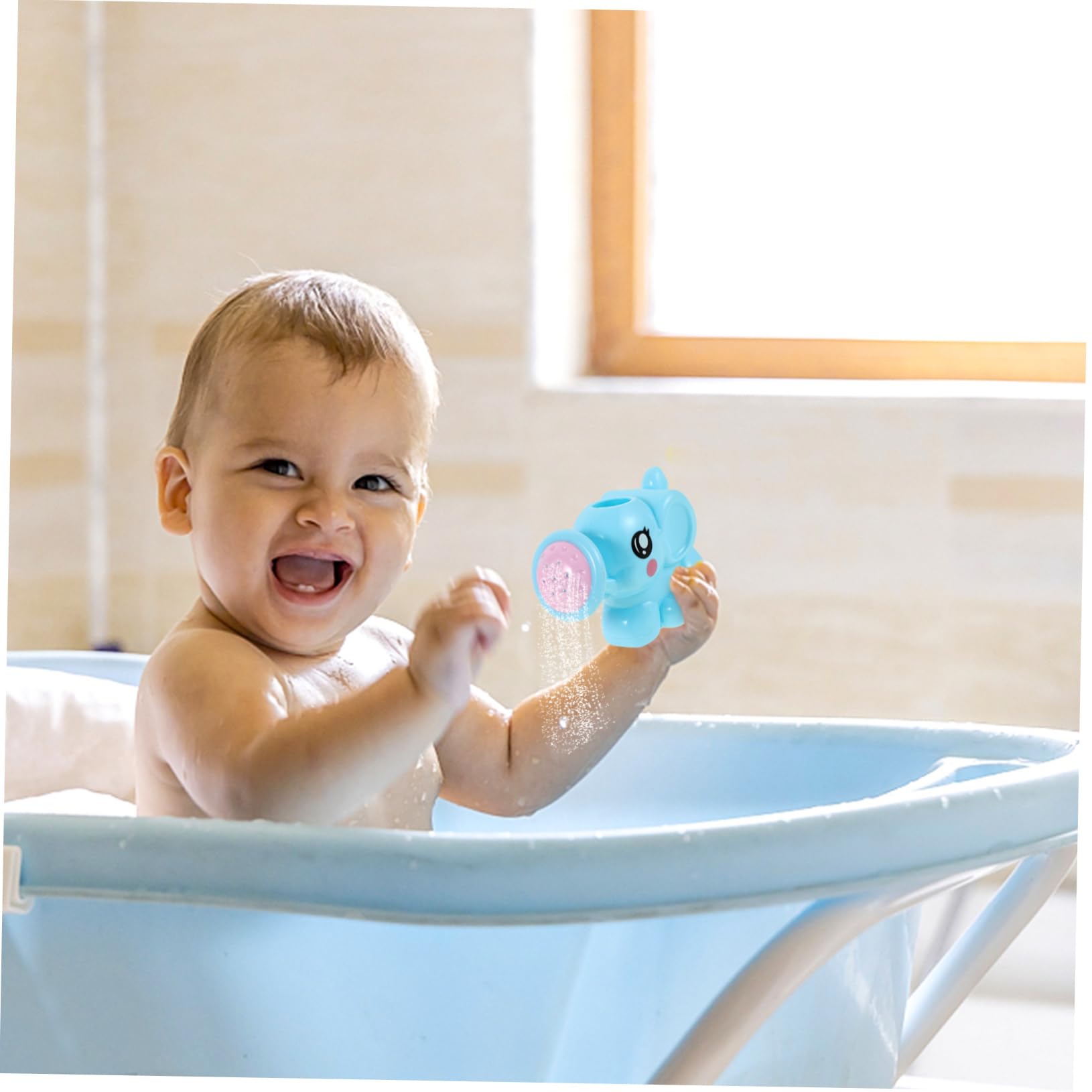2pcs ULDIGI Bath Toys for Kids - Bathtub & Shower Fun, Safe PP Plastic Water Play Toys for Toddlers | Perfect for Bath Time, Pool Party & Sensory Play
