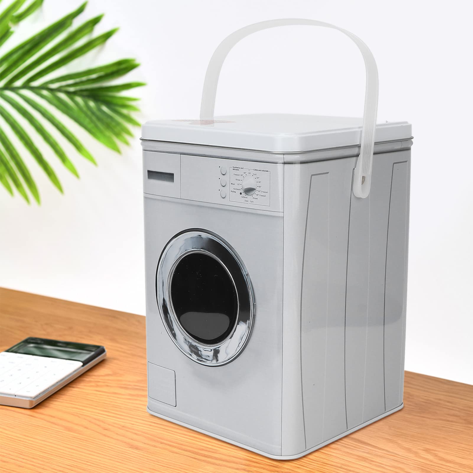 Laundry Detergent Storage Box - Washing Powder Container with Handle | Multi-Purpose Organizer for Detergents, Stationery & Socks | Perfect for Laundry Room, Bathroom & Closet Organization