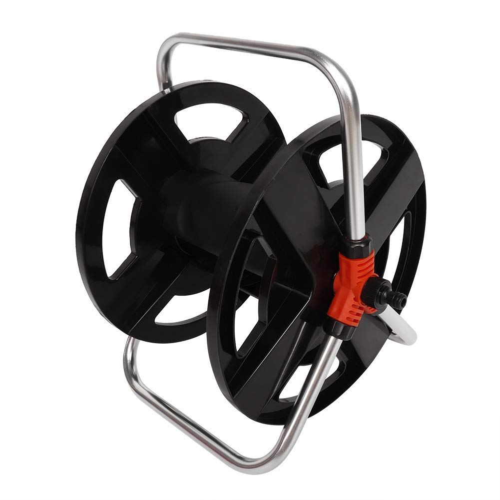 Portable Hose Reel for Gardening - Easy Move Water Hose Holder for Outdoor & Farm Use