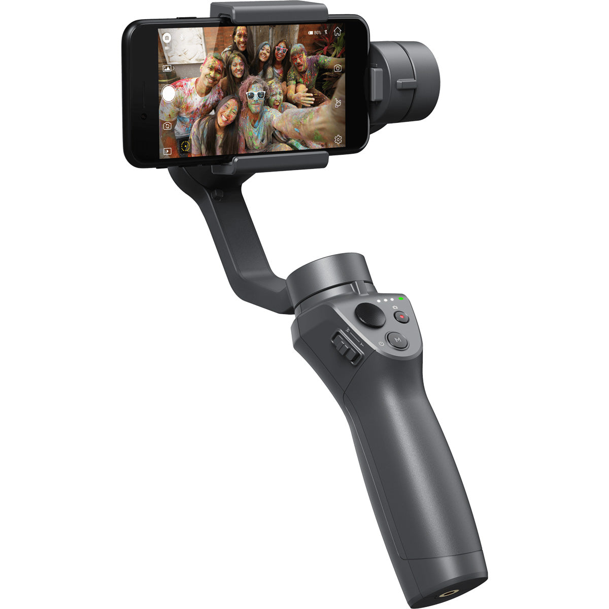 DJI Osmo Mobile 2 Smartphone Gimbal Stabilizer - 3-Axis Handheld Stabilization for iPhone & Android - Perfect for Vlogging, Travel Videos & Smooth Footage