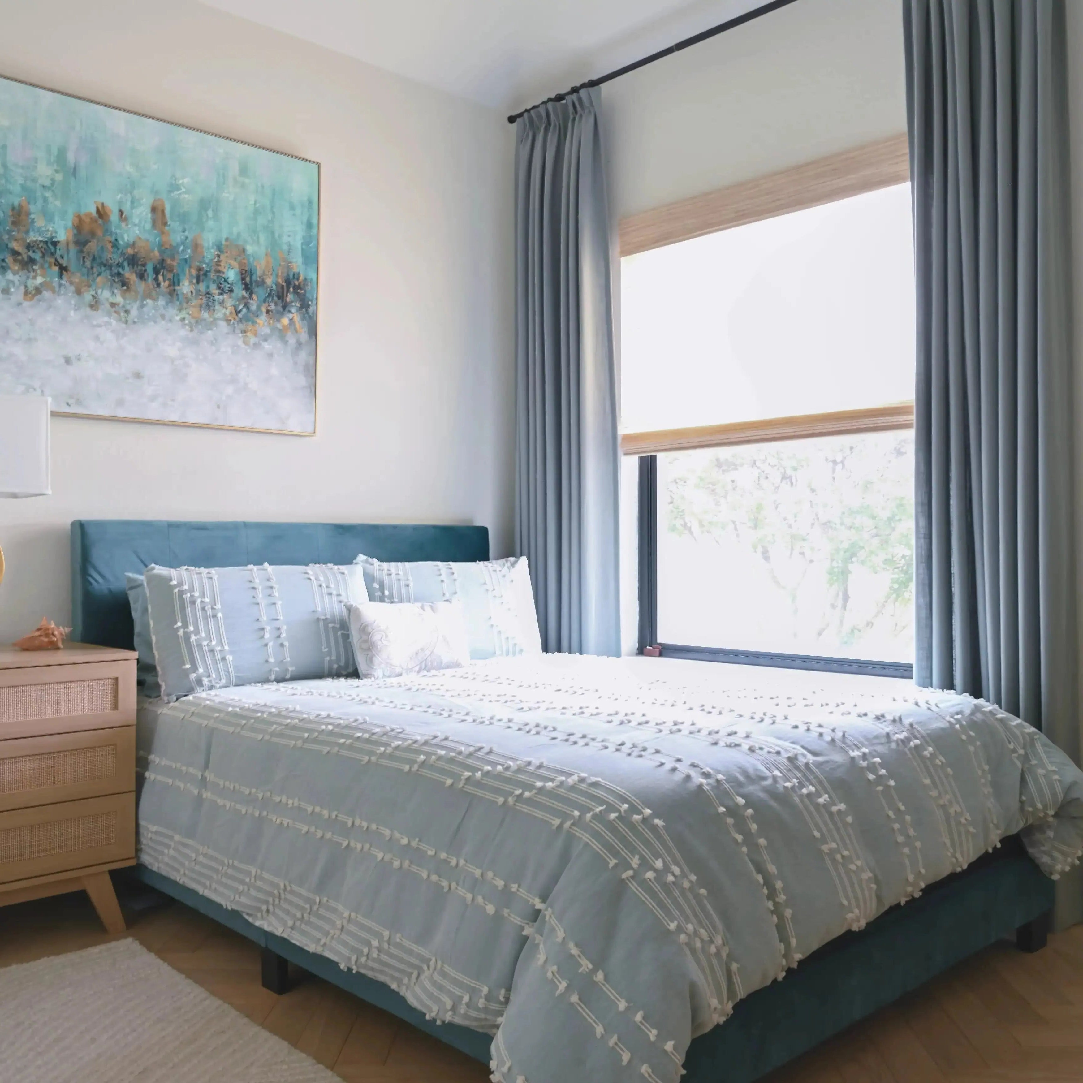 Blackout Curtains Pinch Pleated Drapes for Bedroom & Living Room - Liz Premium Thermal Insulated Room Darkening Window Treatments for Better Sleep & Privacy