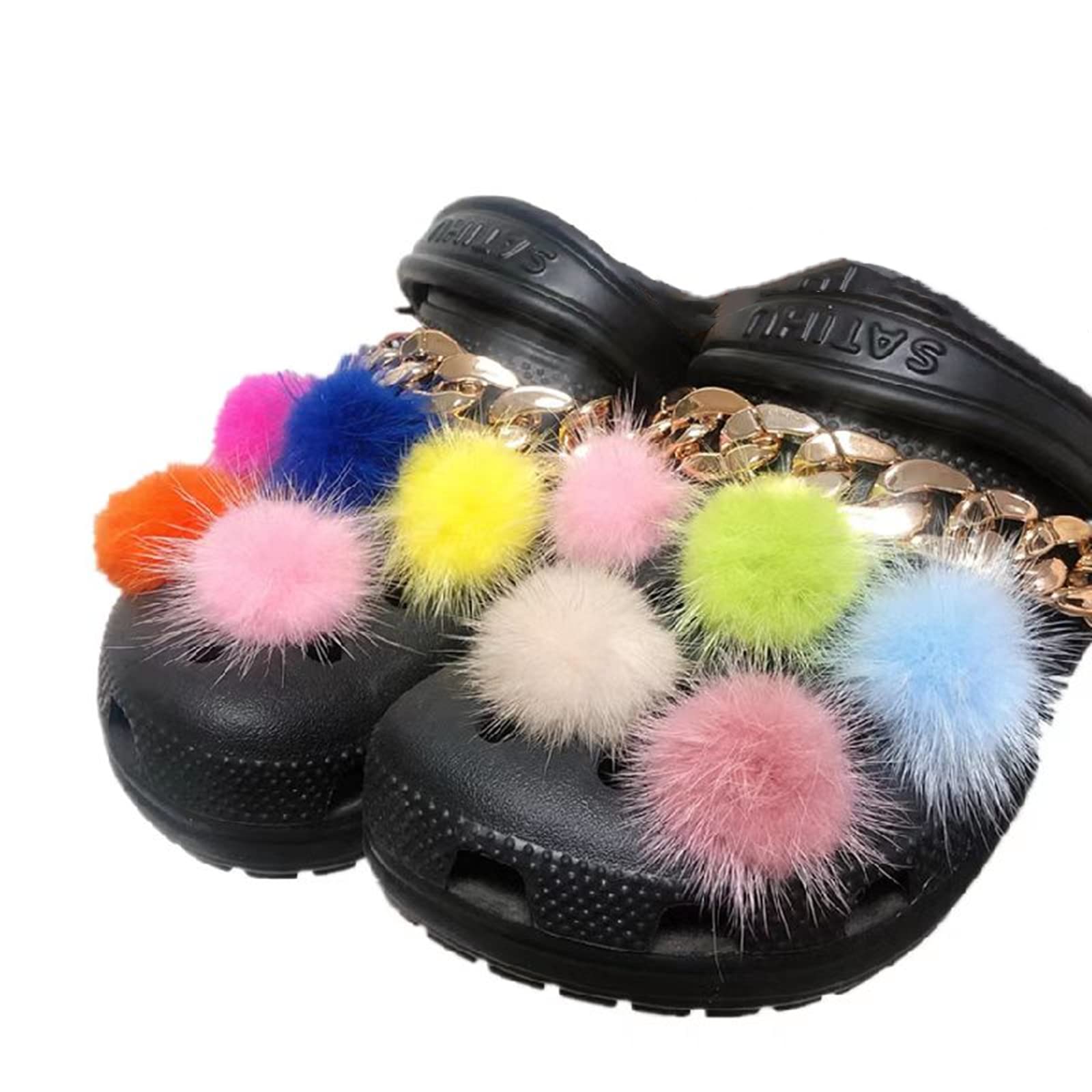 12 PCS Soft Plush Shoe Charms for Girls & Women - Cute Shoe Decorations for Parties, Weddings & Birthday Favors - Perfect for DIY Accessories & Gift Giving