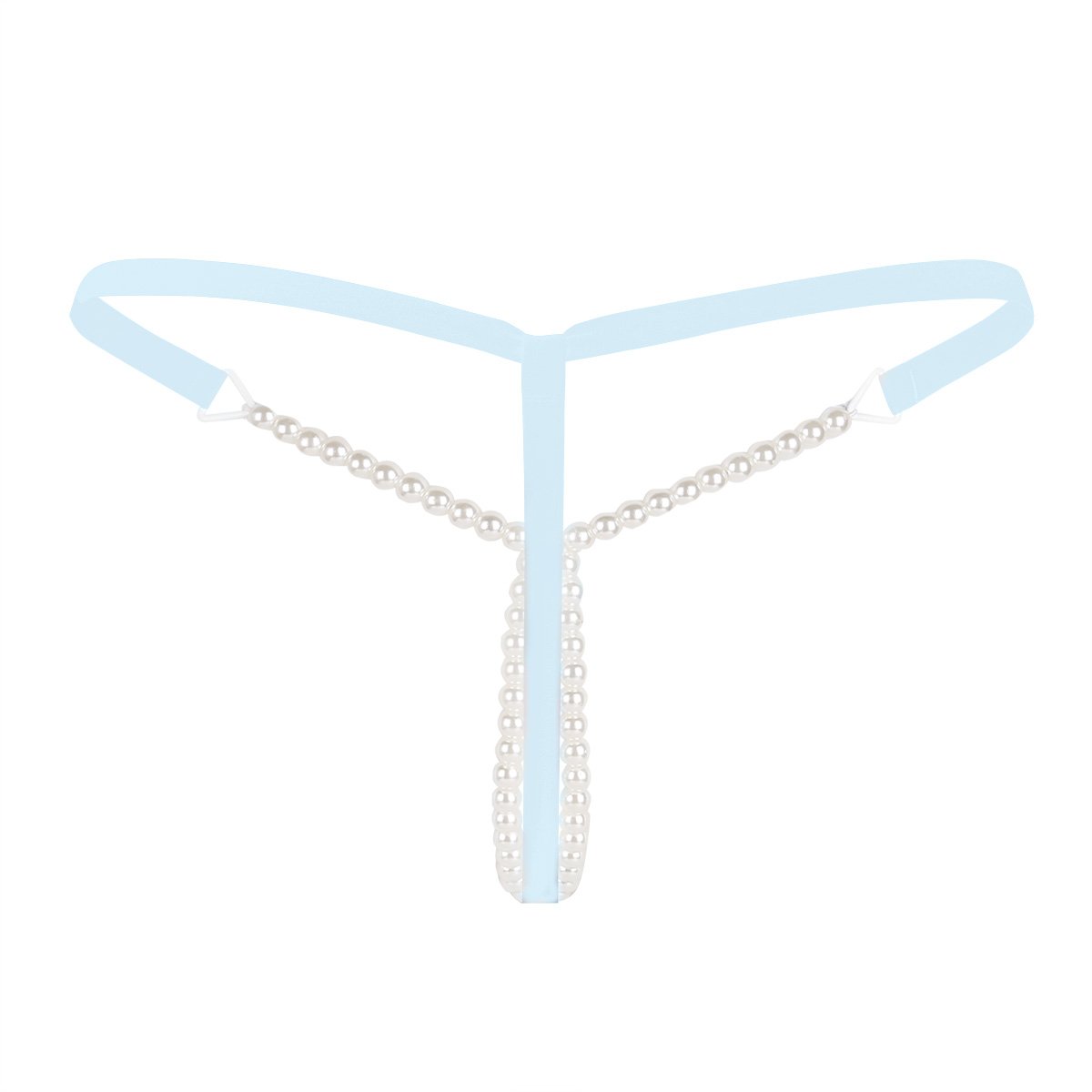 FEESHOW Women's Lace Panties Thongs G-Strings - Sexy Beaded Stretchy Tangas Underwear for Women - Perfect for Date Night, Lingerie Gift & Special Occasions