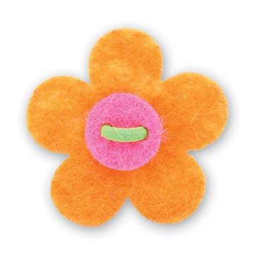 Happiest Orange with Poona Pink - Premium Organic Cotton T-Shirt for Women | Soft & Comfortable Casual Wear | Perfect for Everyday Outfits, Yoga, and Weekend Relaxation