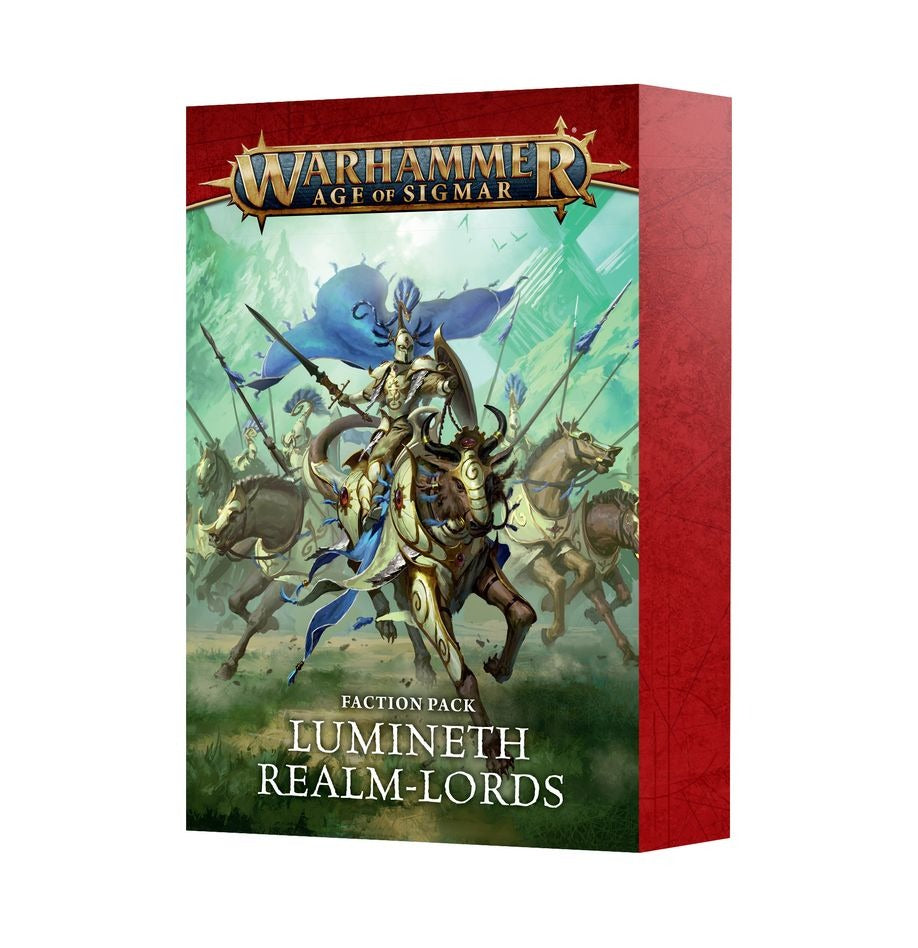 AOS: Lumineth Realms Lords Faction Pack - 4th Edition Warhammer Miniatures for Tabletop Battles & Collecting