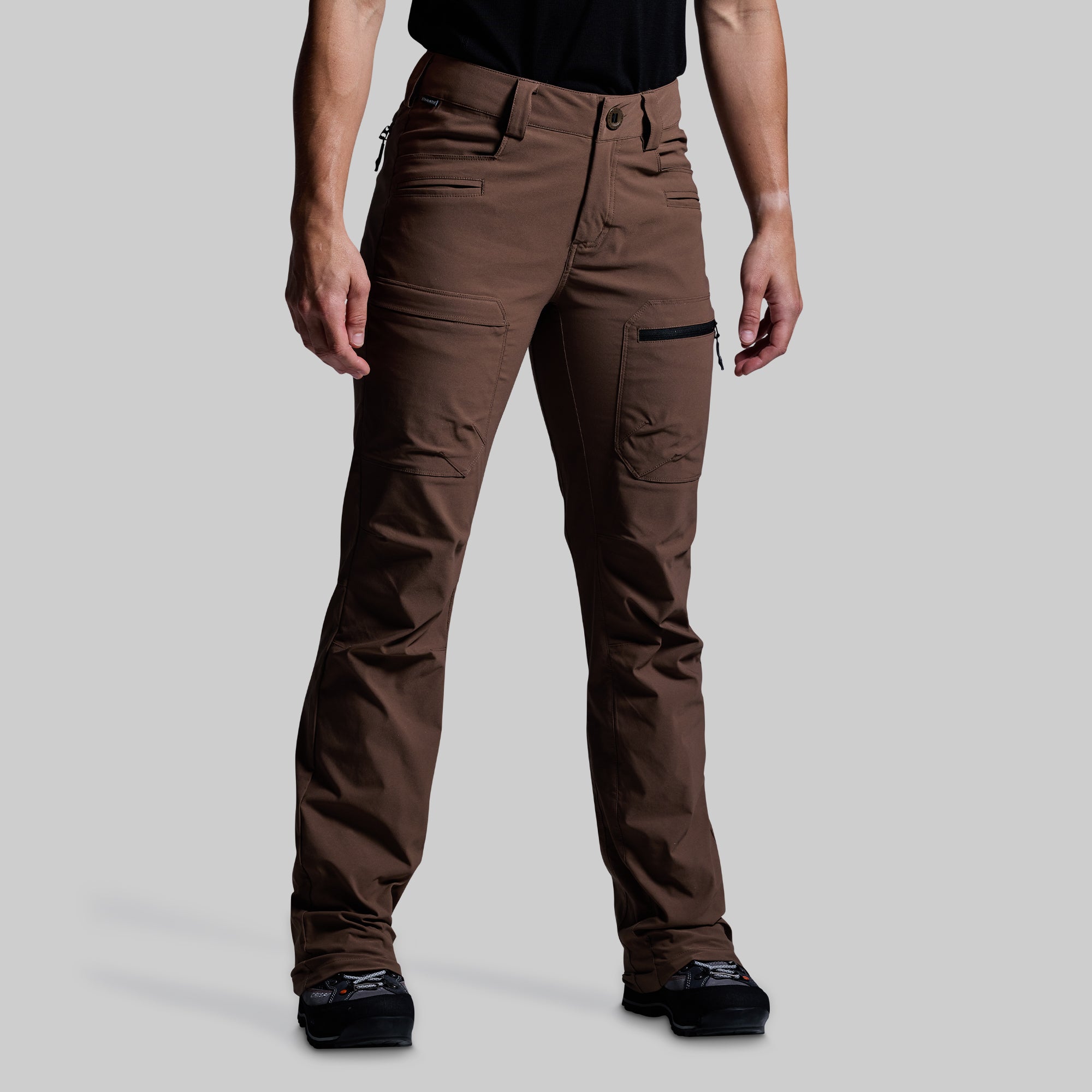 Women's Terrain Hiking Pants - Coyote Brown | Outdoor Adventure & Travel Pants | Lightweight, Durable & Comfortable for Hiking, Camping & Everyday Wear