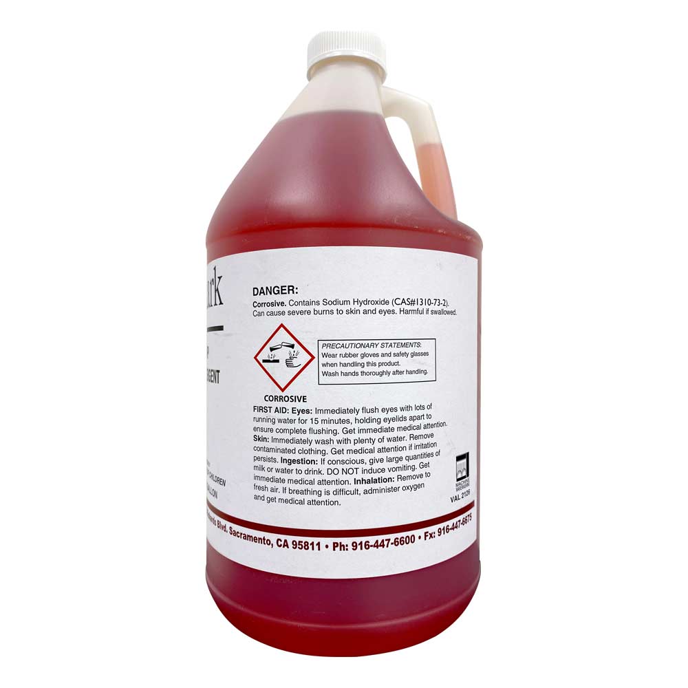 High-Temperature Dishwasher Detergent, 1 Gallon - Powerful Cleaning for Tough Grease & Stains | Ideal for Restaurants, Catering & Heavy-Duty Home Use