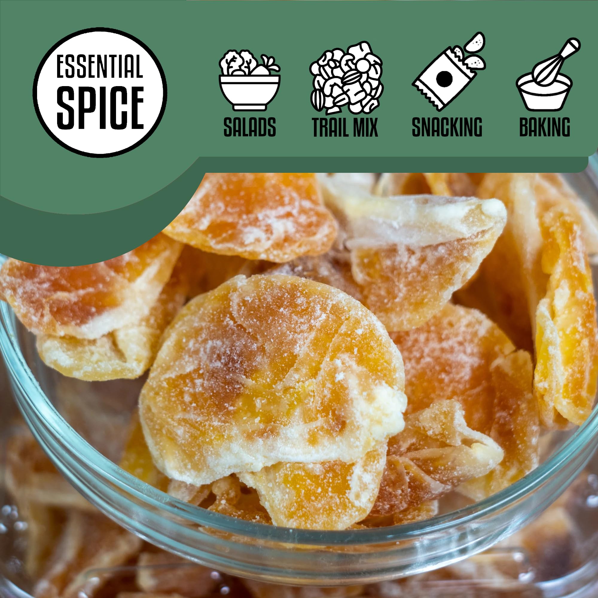 Premium Dried Mandarin Orange Slices, 25 Lb – Soft, Chewy & Naturally Sweet – Perfect for Baking, Snacks & Salad Toppings – Gourmet Citrus Flavor – Ideal for Smoothie Bowls, Yogurt Parfaits & Holiday Recipes