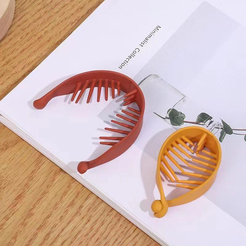 Fish Tail Hair Clips 6pcs - Banana Style Hair Accessories for Women & Girls - Perfect for Ponytails & Updos