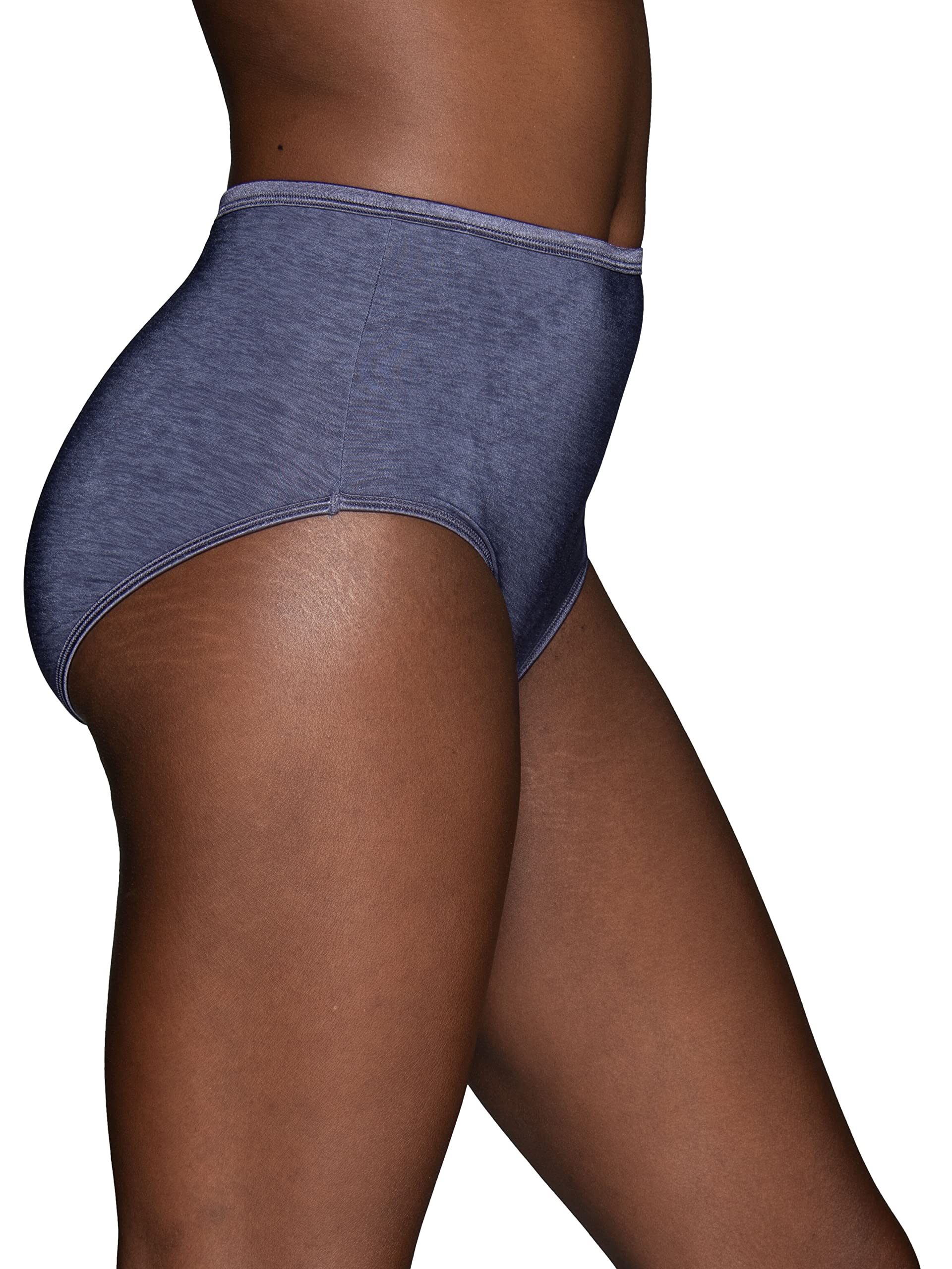 Vanity Fair Women's Illumination Brief Panties - Silky Stretch Underwear with Satin Trim | Comfortable & Sexy for Everyday Wear & Special Occasions