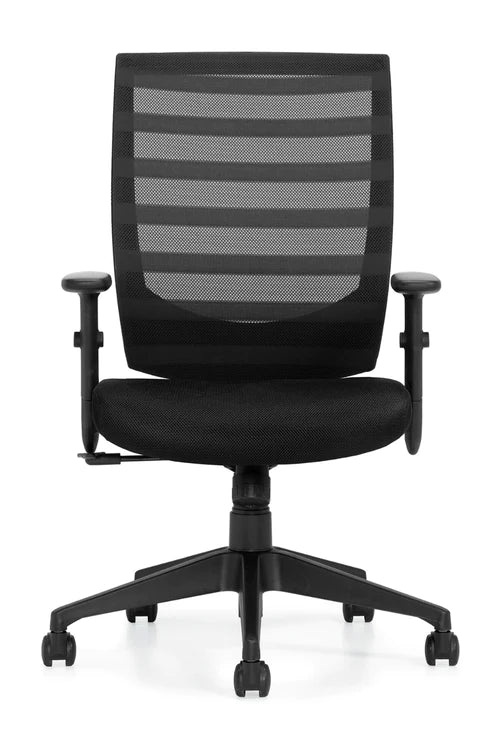 Ergonomic Adjustable Desk and Chair Combo Set - Height Adjustable Home Office Furniture for Work from Home & Study - Perfect for Small Spaces & Remote Workers