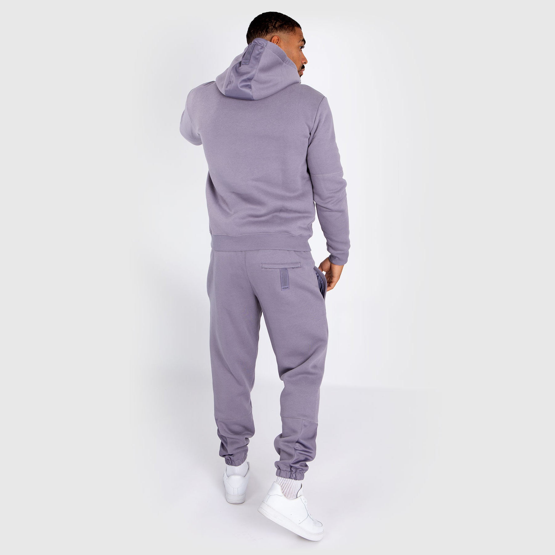 Venum Silent Power Hoodie - Lightweight Training Hooded Sweatshirt for Men & Women | Lavender Grey | Perfect for Gym, Running & Streetwear