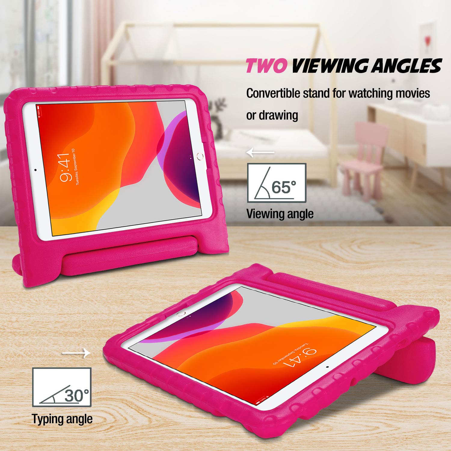 ProCase Shockproof Kids iPad Case for iPad 9th/8th/7th Gen 10.2